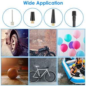 Bomba de Aire Eléctrica Inalámbrica Portátil de 150 PSI, Inflador de Neumáticos de Coche con Luz LED, Compresor de Aire Eléctrico para Coche - Product Image 5