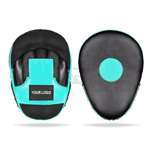 Guantes de boxeo de cuero con acolchado ideal y estabilidad para artes marciales, pads de concentración para boxeo, MMA, Muay Thai - Product Image 5