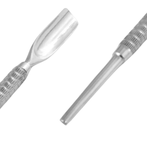 ที่ดันหนังกำพร้าสแตนเลสแบบมืออาชีพ ที่ดันหนังกำพร้าสองด้าน อุปกรณ์ดูแลเล็บมือและเล็บเท้า เครื่องมือทำความสะอาดเล็บ - Product Image 5