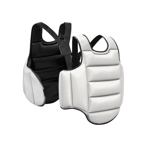 Protections de poitrine en cuir de haute qualité pour hommes, personnalisables, pour l'entraînement de boxe, logo personnalisé, OEM, vente en gros - Product Image 1
