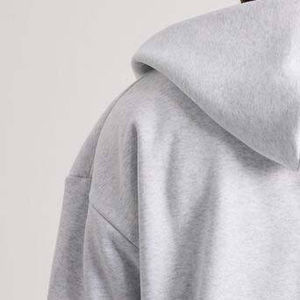 Sudadera con Capucha Blanca Lisa para Hombre, con Cierre, Personalizable con Logotipo, Antiarrugas, Casual, para Primavera y Otoño - Product Image 5