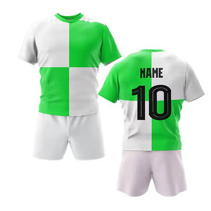 Conjunto de Uniforme de Rugby para Equipos Deportivos, Transpirable, 100% Poliéster, Diseño Personalizado, MOQ Bajo, Nueva Ropa de Rugby Profesional - Product Image 1