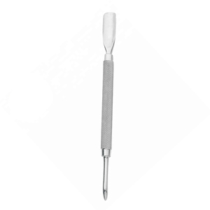 Empujadores de Cutículas de Doble Extremo de Acero Inoxidable OEM de Precisión, Limpiador de Uñas de Precisión, Empujador Plano Ancho, Herramienta de Marca Privada - Product Image 2