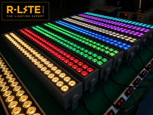 ไฟวอลวอชเชอร์ LED 144W กำลังสูง สำหรับภายนอกอาคาร กันน้ำ IP65 โคมไฟติดผนังแบบเส้นสำหรับตกแต่งอาคารและสถาปัตยกรรม - Product Image 3