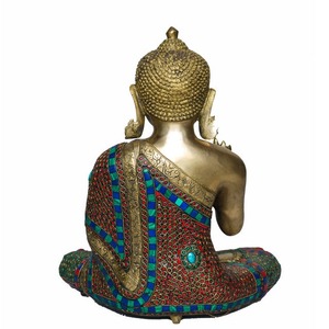 Estatua de Buda de Latón Hecha a Mano de Alta Calidad para Decoración Espiritual o Sala de Yoga y Espacio de Oración, Disponible en Grandes Cantidades - Product Image 5