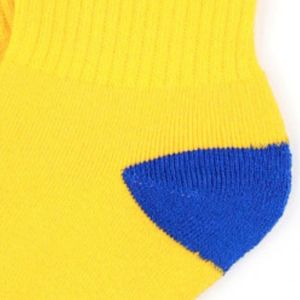 Chaussettes Sigma Gamma Rho Or et Bleu Royal, Chaussettes de Sport Athlétiques, Chaussettes Décontractées pour Équipes, Vêtements Personnalisés OEM ODM Vente en Gros - Product Image 2