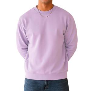 ผู้ผลิต <span class=keywords><strong>OEM</strong></span> เสื้อสเวตเชิ้ตคอเต่าผ้าฝ้าย 430GSM พิมพ์ลายดิจิทัลตามสั่ง พร้อมซัพพลายเออร์ปกเสื้อแบบริบ - Product Image 6