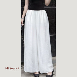 Pantalon décontracté pour femme style coréen, taille élastique, rayé, coupe harem classique, avec perles et nœud, imperméable, streetwear, OEM - Product Image 4