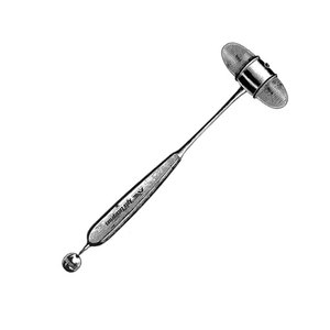 Martillo de percusión manual Hurst de acero inoxidable de 20 cm para diagnóstico médico, instrumento ortopédico quirúrgico - Product Image 6