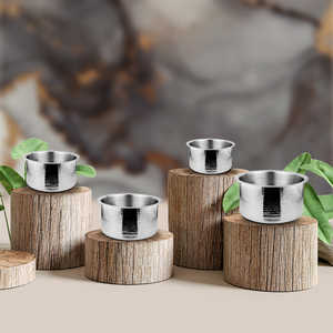 ชุดเครื่องครัว Patila แบบตอก4ชิ้นทำจากสเตนเลสสตีลน้ำหนักของหนักเครื่องครัวพรีเมียม - Product Image 2