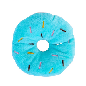 ของเล่นสุนัขรูปโดนัทขนปุย มีเสียงบีบ ของเล่นนุ่มสำหรับลูกสุนัข ของเล่นฝึกสัตว์เลี้ยงแบบอินเทอร์แอคทีฟสำหรับแมวและสุนัขขนาดเล็ก - Product Image 4