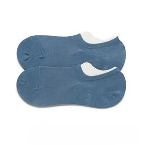 65% Cotton 32% Nylon 3% Spandex Breathable Absorbent Lightweight Summer Casual Streetwear Hosiery Meshed <b>No</b> <b>Show</b> Socks For Men - Product Image 2