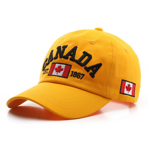 <b>Light</b> Blue Canada Embroidered Baseball Cap Unisex Adjustable 6-Panel <b>Hat</b> Casual Style with Canadian Flag Patch - Product Image 6