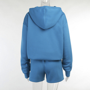 Sweat-shirt à capuche noir pour homme, 100% coton, manches longues, coupe ample, tissu molletonné uni, style décontracté, pour l'automne, avec poche avant - Product Image 5