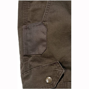 Stylish Men's Casual Embroidered Mid Straight <b>Cargo</b> Pants Durable 100% Cotton Fabric Breathable Waterproof Eco-Friendly - Product Image 4