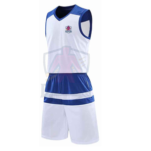 ชุดบาสเก็ตบอลคุณภาพสูง ผลิตจากวัสดุโพลีเอสเตอร์ 100% ปรับแต่งได้ น้ำหนักเบา ระบายอากาศได้ดี เหมาะสำหรับผู้ชายที่ต้องการเคลื่อนไหวอย่างรวดเร็ว - Product Image 2