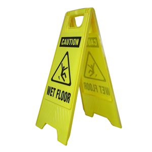 Panneau publicitaire extérieur en PVC personnalisé support avec panneau de sol jaune spécifique pour la publicité extérieure - Product Image 6