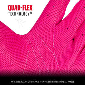 Guantes de Bateo de Béisbol y Sóftbol de Cuero Digital Duradero de Primera Calidad con Agarre Profesional, Elásticos, Servicio OEM - Product Image 4