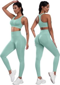3 Piece Workout Sets for Women <b>Butt</b> <b>Lifting</b> <b>Leggings</b> with High Impact Sports Bra Gym Shorts - Product Image 5