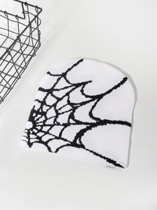 Custom Jacquard Striped Wool Blend Knit Beanie Hat with 3D Embroidery Adjustable <b>Winter</b> <b>Cap</b> for Unisex Adults - Product Image 6