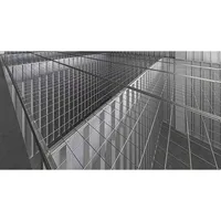 Unidades de Almacenamiento Modernas para Interiores con Puertas Enrollables Rojas, Sistema Modular de Almacenamiento para Instalaciones Comerciales de Almacenamiento en Casilleros
