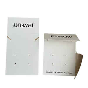 กล่องกระดาษพับใส่ต่างหูแบบกำหนดเองพร้อมโลโก้ - Product Image 4