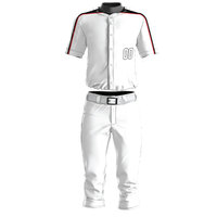 Fabricant professionnel d'uniformes de baseball avec nom d'équipe personnalisé, tissu respirant et confortable, uniforme de baseball sur mesure.