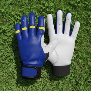 Gants de frappe de baseball ARBAZ MAQSOOD INDS % en cuir de vachette Cabretta véritable avec fermeture auto-agrippante pour droitier - Product Image 5