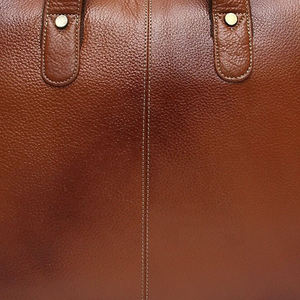 Maletín para Portátil de Cuero Genuino Resistente para Hombre, Diseño Ejecutivo, Logotipo Personalizado, Impermeable, Gran Capacidad, Mochila de Viaje para Oficina - Product Image 3