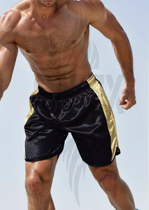 Shorts de boxe unisexes de haute qualité 100% polyester, extensibles, séchage rapide, légers, coupe ample, vêtements de sport, vente chaude, produits de boxe - Product Image 6