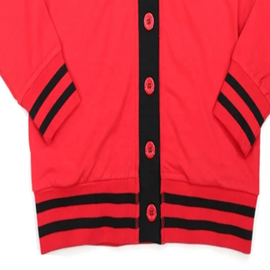 <b>Long</b> Sleeves College University Knitted <b>Cardigan</b> <b>Sweater</b> - Product Image 4