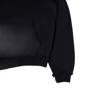 เสื้อฮู้ดดี้ผ้าฝ้ายผสมระบายอากาศได้ดี พิมพ์ลายตามสั่ง คุณภาพสูง สำหรับผู้ชาย ลายฟอกสี - Product Image 5