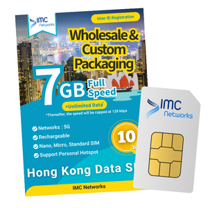 Tarjetas SIM eSIM 5G de Hong Kong para Viajes, Venta al Por Mayor, 1/3/5/7/15/30 Días, Datos Ilimitados, con Empaque Personalizado para Revendedores - Product Image 1