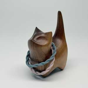 Cesta de Almacenamiento de Madera Ecológica, Diseño que Ahorra Espacio, Acabado Pulido a Mano, para Apartamentos Modernos, Estudios y Cocinas - Product Image 6