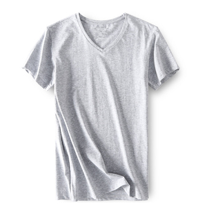 Camisetas con Cuello en V Personalizadas de Alta Calidad, Camisetas de Poliéster para Hombre con Logotipo Personalizado - Product Image 3