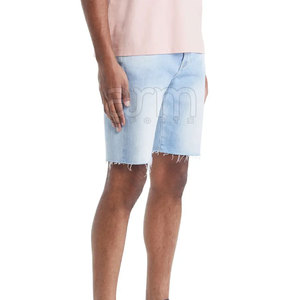 Shorts en jean sur mesure, nouveau style, couleur unie, fabriqués au Pakistan, en vente. - Product Image 3