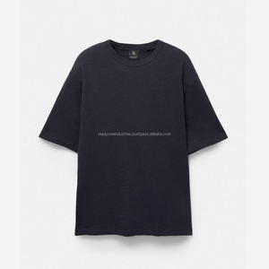 Men <b>T</b> <b>Shirt</b> High Quality Heavy Weight <b>Plain</b> <b>Oversized</b> <b>T</b> <b>shirt</b> Printing Embroidery Custom Blank Polyester Cotton Men <b>T</b> <b>Shirt</b> - Product Image 6