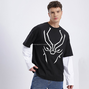 Nardon Apparel Camisetas de algodón 100% de alta calidad Precio de fábrica Fabricante Logotipo personalizado Impresión Camiseta Lisa Unisex Hombres Camiseta - Product Image 3