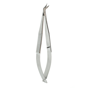 Tijeras Corneales Castroviejo Premium, Curvas a la Izquierda, Miniatura, 4 1/4 Pulgadas, Oftálmicas, Microquirúrgicas, de Acero Inoxidable, para Cirugía Ocular - Product Image 2