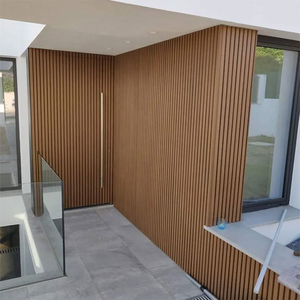 Revestimiento de Pared WPC Impermeable, Panel de Pared Comercial de Alta Densidad, Resistente a la Humedad, Fácil de Limpiar, Tableros de Revestimiento WPC - Product Image 3