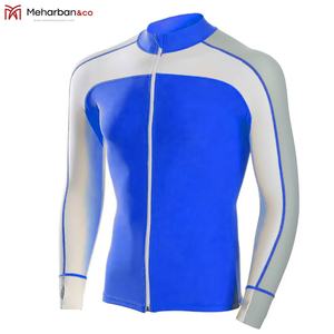 Camisas de compresión de manga larga para hombre, ropa de gimnasio para surfear, con logotipo personalizado, BJJ, protector contra sarpullido, sublimación, OEM - Product Image 3