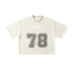 Polo <b>collar</b> with stripes design high quality cropped <b>t</b> <b>shirt</b>, wholesale oem polyester breathable jersey sports <b>t</b> <b>shirt</b> jersey - Product Image 6
