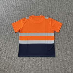 Camisa de Seguridad Industrial Reflectante, Camisa de Trabajo de Alta Visibilidad con Franjas Reflectantes, Ropa de Seguridad para Trabajadores - Product Image 4
