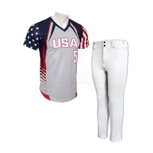 Uniforme de Softbol para Hombre, Jersey Verde y Rojo, Pantalones Blancos, Tela de Poliéster Transpirable con Tecnología Avanzada, NIZA GEAR NG-SU-07, Adultos - Product Image 3