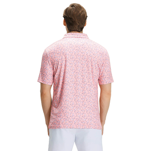 New Arrival 2026 Custom logo Pattern Stiff Collar <strong>Golf</strong> <strong>Shirts</strong> Lightweight Short <strong>Sleeve</strong> Moisture Wicking Dry Fit <strong>Golf</strong> Polo <strong>Shirt</strong> - Product Image 3