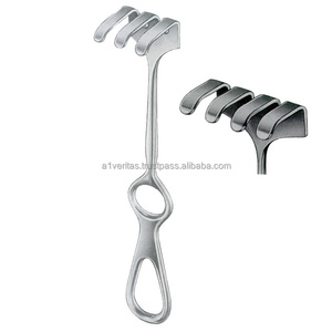 Juego de Instrumentos Quirúrgicos Ortopédicos de Acero Inoxidable de Calidad Superior A-1 VERITAS Ollier-Retractor con Puntas Cónicas de 3/4 |   Certificado CE - Product Image 4
