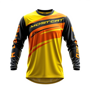 Jersey de Motocross de Manga Larga, Diseño Nuevo y Duradero, Ropa Deportiva de Alta Calidad a Bajo Precio para Adultos - Product Image 2