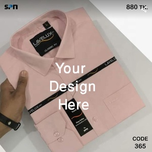 Directo de fábrica razonable, camisas a rayas de manga larga para hombre, vestido formal informal de oficina de negocios en talla grande personalizada barato - Product Image 3