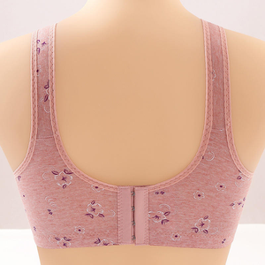 Sujetador Push-Up Sólido para Mujer, Sin Varillas, Copa 3/4, Tirantes Ajustables, Espalda en U, Transpirable, Elegante, Spandex/Nylon, con Pedrería, para Todas las Temporadas - Product Image 2
