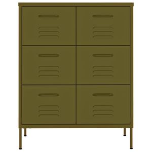 31.5 verde oliva "x 13.8" x 40 "cassettiera in acciaio per organizzare il tuo spazio - Product Image 3